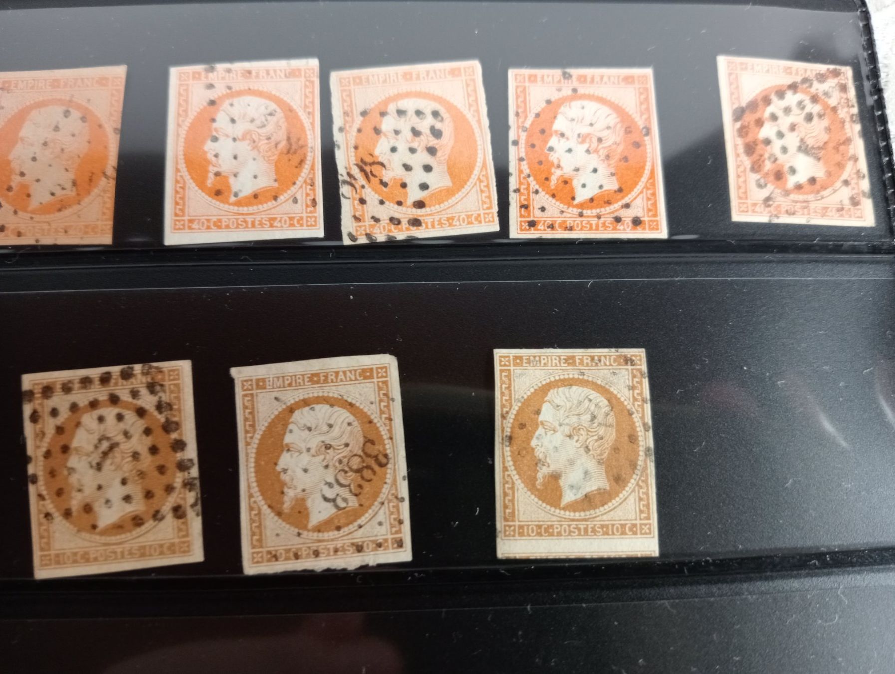 Tutti i francobolli: 41 alte Briefmarken Empire Franc gestempelt – Usato da Oberdorf BL venduto da Barocki888 4