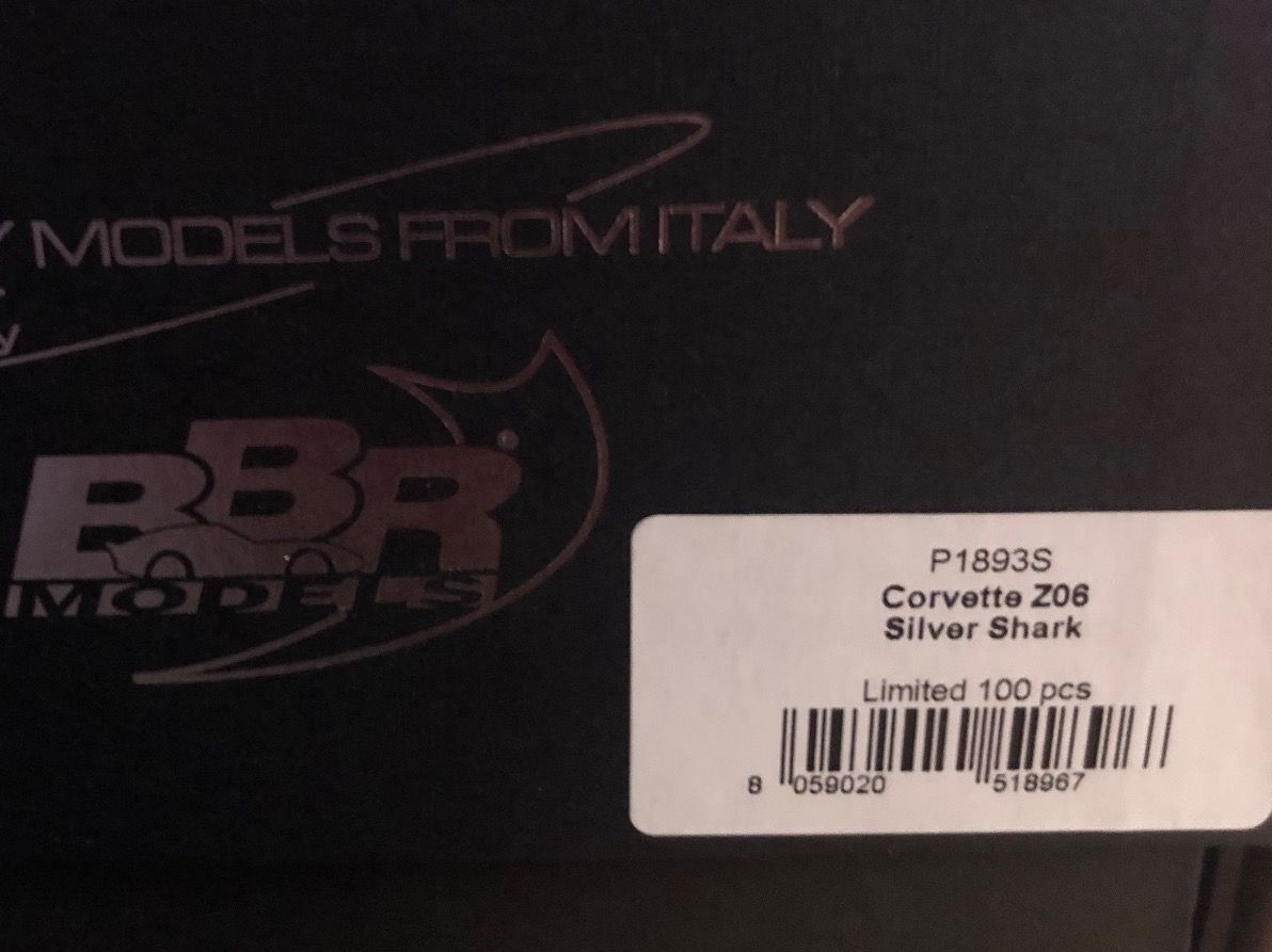 BBR Models Modellini d'auto: BBR Chevrolet Corvette C7 1/18 – Nuovo e nell'imballaggio originale da Obergösgen venduto da Camaro_zl1 3