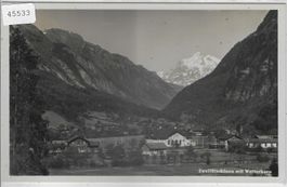 Zweilütschinen mit Wetterhorn