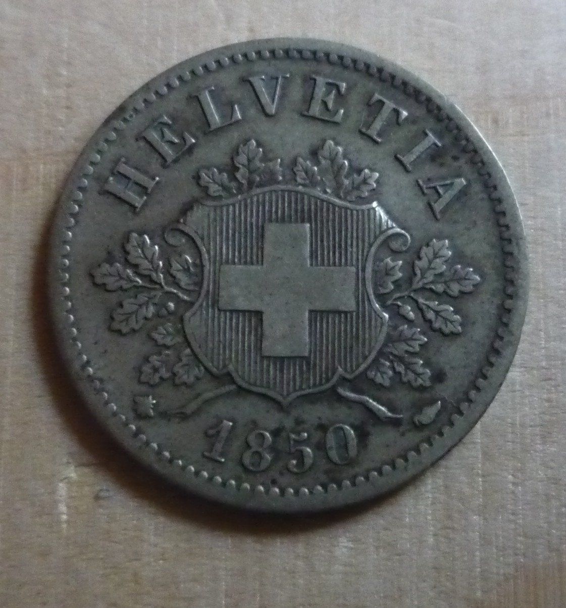 Tutti le monete: 10 Rappen 1850, ss-vz – Usato da Rieden SG venduto da Sammelfreund