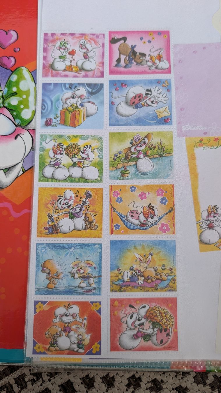 Alle Briefmarken: Diddl Briefmarken  – Neu (gemäss Beschreibung) aus Luzern von wunlife