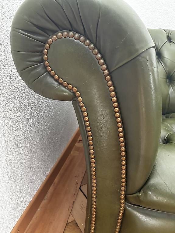 Chesterfield Divani: Canapé Chesterfield Cuir – Usato da Biel/Bienne venduto da Steven_Colin 4