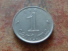 FRANCE  1 Centime  1967  (P)