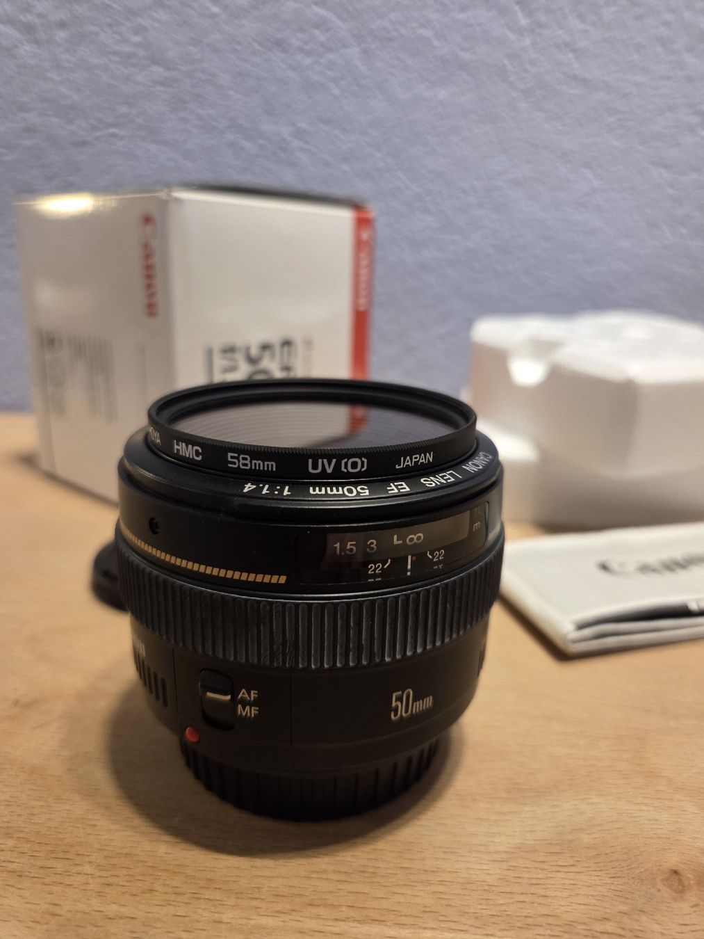 Canon Obiettivi: Canon EF 50mm F1,4 – Nuovo (secondo la descrizione) da Thierachern venduto da bcguggi 2