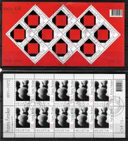Kleinbogen Serie 1294 - 1295 Konkrete Kunst ET 21.11.2008