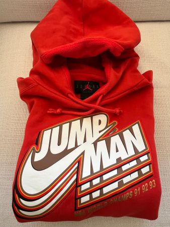 WOW Nike Air Jordan Jumpman Hoodie Core Fleece Homme XS
