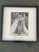 Original Foto Papst Johannes Paul II, gerahmt, Rarität!