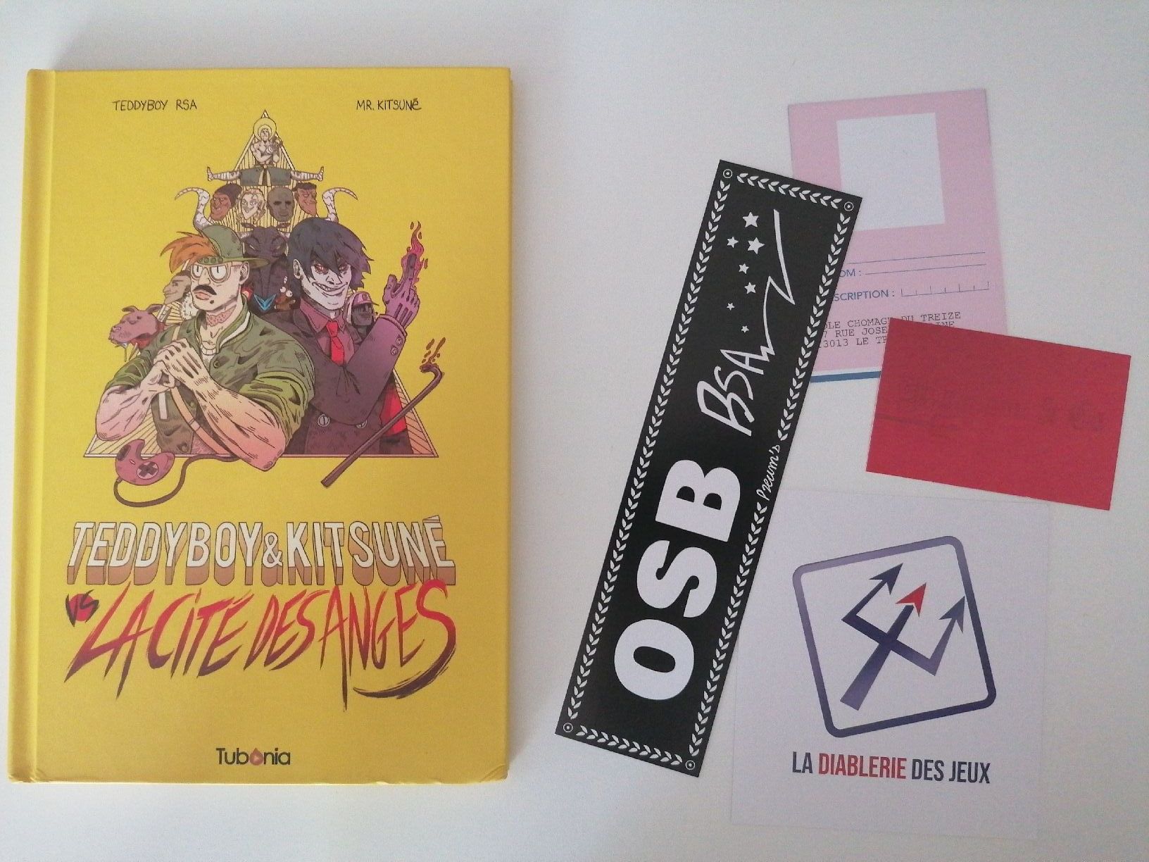 Fumetti: Teddyboy & Kitsune La Cité Des Anges BD – Nuovo (secondo la descrizione) da Ecublens VD venduto da Loic_LivresEtLettres 3