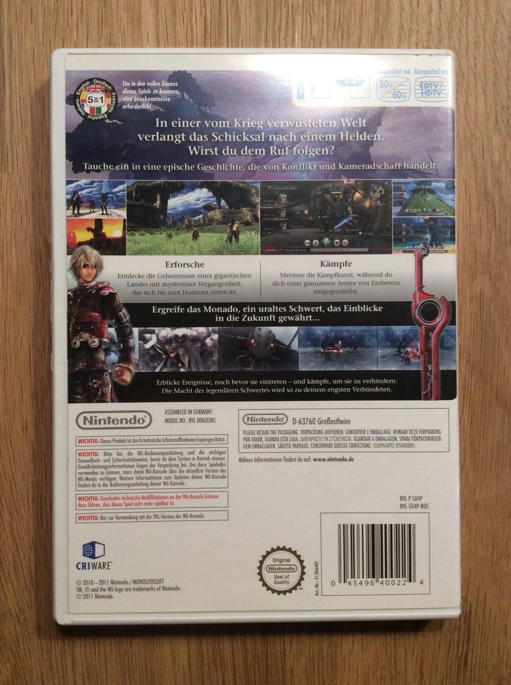 Nintendo Spiele: Xenoblade Chronicles für Nintendo WII – Gebraucht aus Kestenholz von Inna09 1