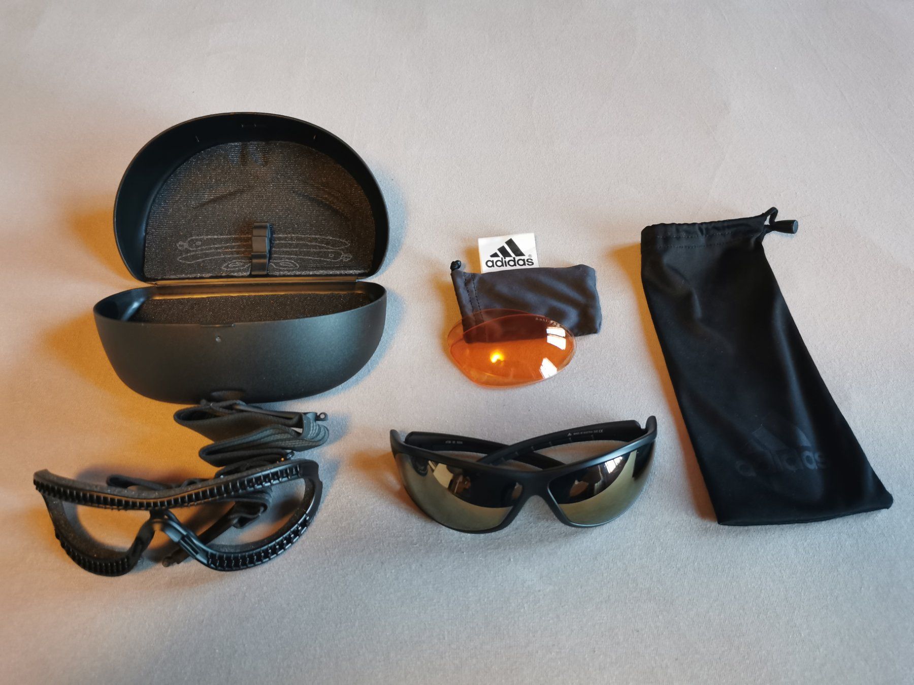 Adidas Sportbrille mit Wechselglsern (Gebraucht) in Worb fr CHF 41  mit  Lieferung auf Ricardo kaufen