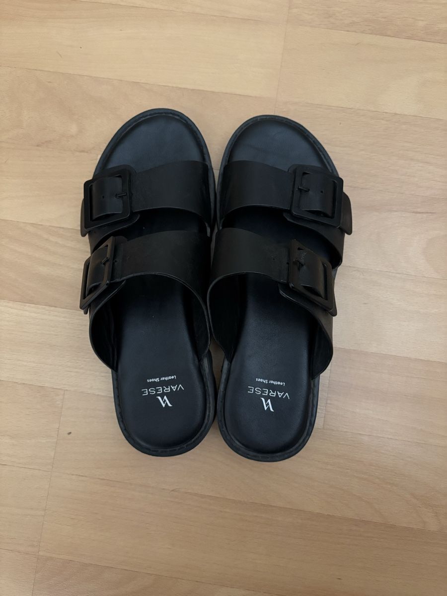 Scarpe da donna: Varese Leder Pantolette 38 – Nuovo (secondo la descrizione) da Schliern b. Köniz venduto da Giulae 1
