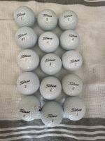 Golfball Mix Titleist ProV1 ProVix Trufeel Velocity, 15 Stk