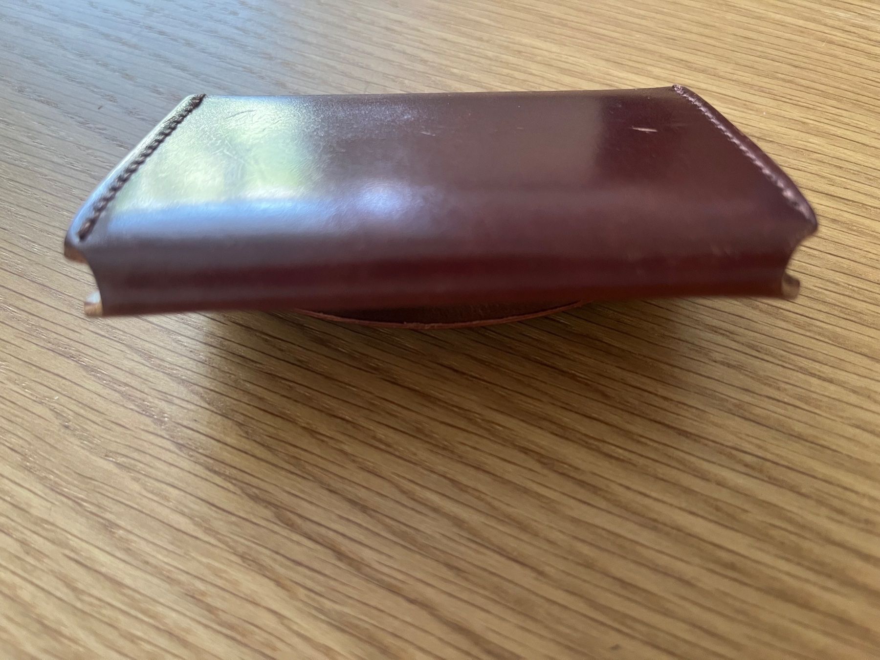 Portafogli: KOBASHI STUDIO Cordovan Card Case - Red Brown – Usato da Wangen b. Olten venduto da ricochet56 5