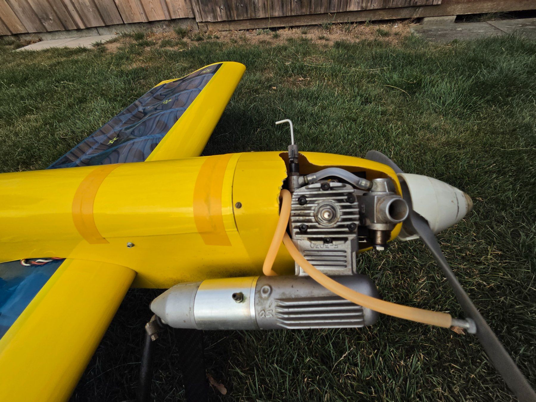 Modellismo RC: Funflyer 135 cm plus 3 Motoren – Usato da Uzwil venduto da Mb44 3