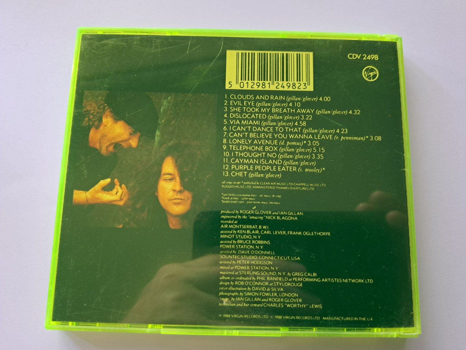 CDs: CD Gillan & Glover – Accidentally On Purpose – D'occasion à Pully par bro_n52j 1