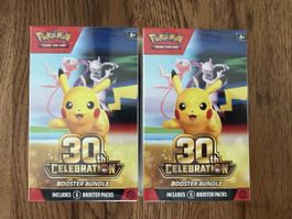 Pokemon 30th Celebration Booster Bundle 2 Stück neu