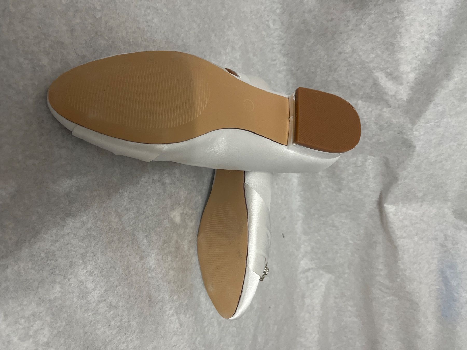 Damenschuhe: Ballschuhe flach creme Gr. 37 – Gebraucht aus Bachenbülach von damime1 1