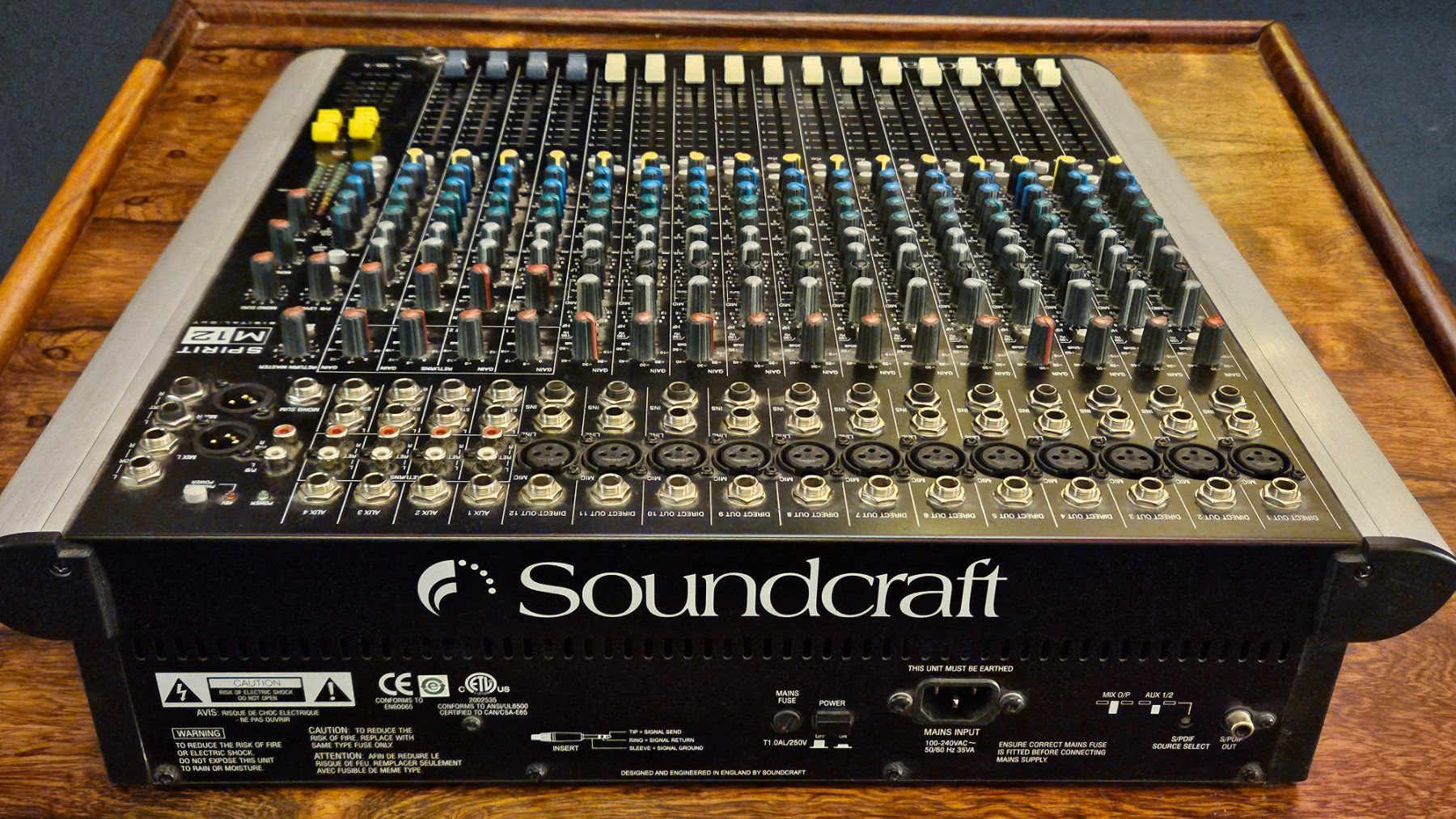 Soundcraft Mischpulte: Soundcraft M12 Mixer - Table de mixage – Gebraucht aus Geneve von  1