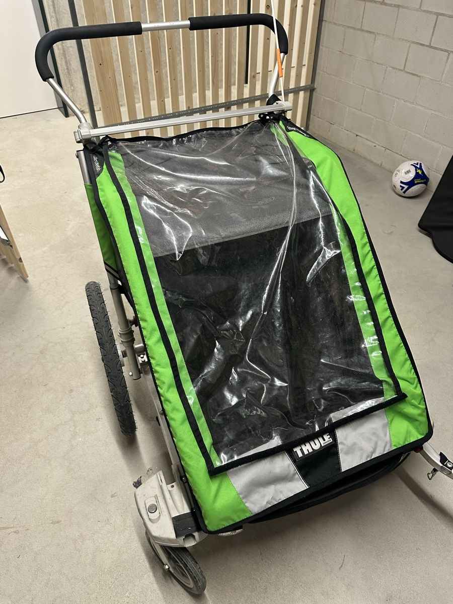 Thule Anhänger: Kinderanhänger Thule Chariot Cheetah, 2 Sitzer – Gebraucht aus Zürich von Flokke33 1