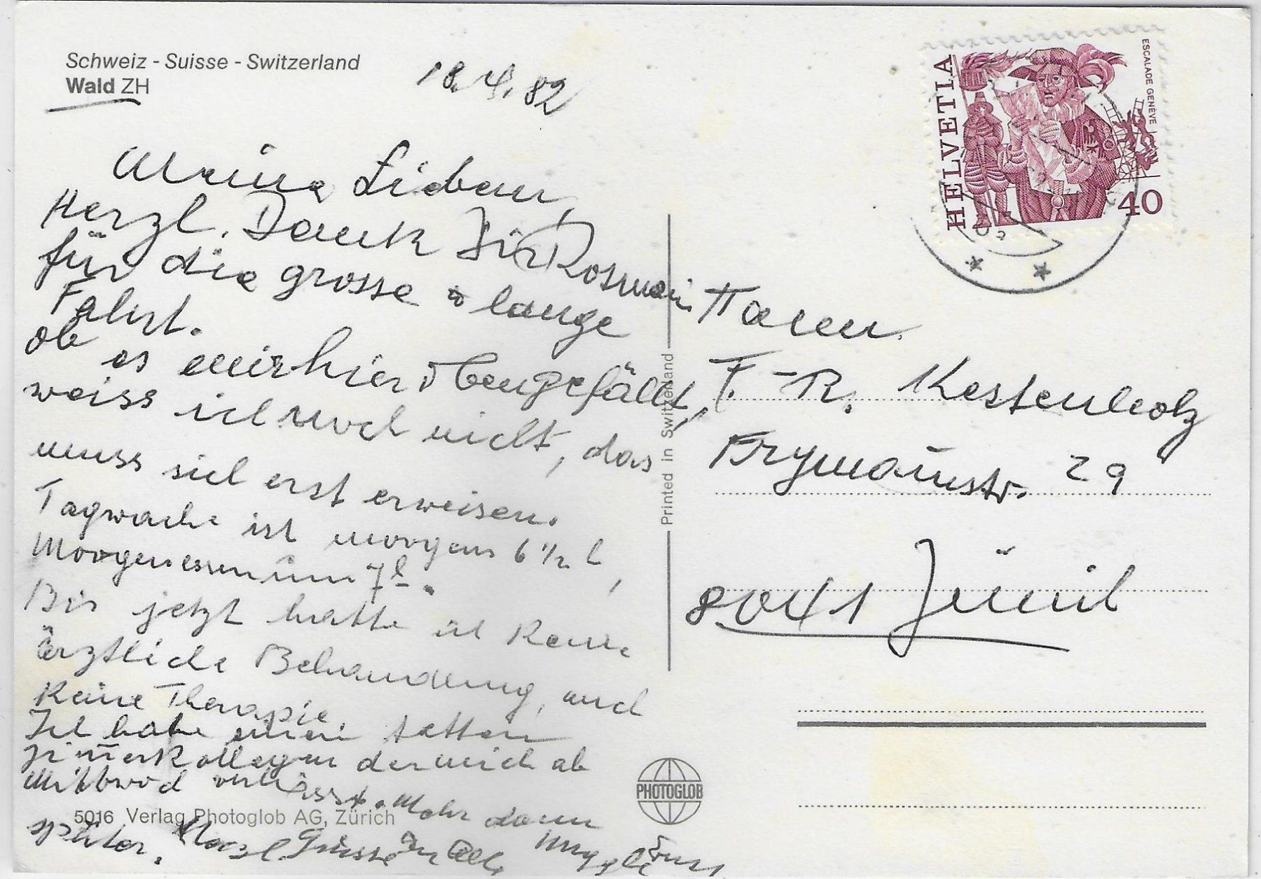 Cartes postales: Wald ZH - Multiview – D'occasion à Ettingen par Kartenplanet 1