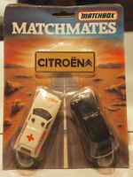 Citroen CX Ambulance + Traction - Matchbox Matchmates
