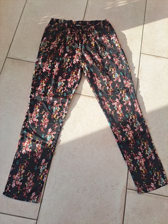 Pantalon floral Taille M