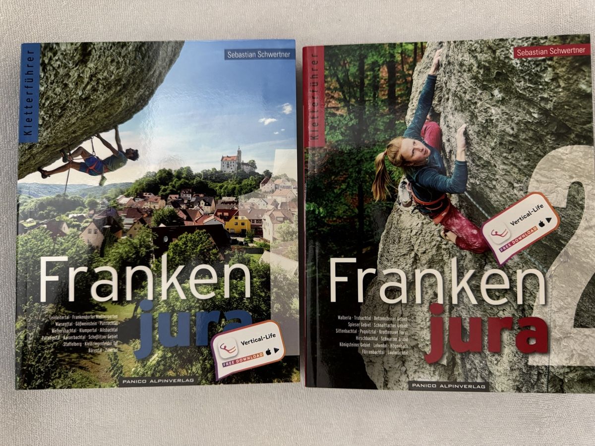 Bücher: Frankenjura Kletterführer 1 & 2 – Neu und originalverpackt aus Kloten von hei_x2d9