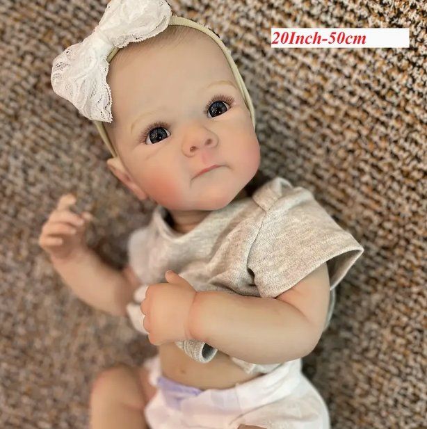 Bambole: Reborn Baby Puppe, lebensecht Mädchen – Nuovo e nell'imballaggio originale da Amriswil venduto da Ravinvida 4