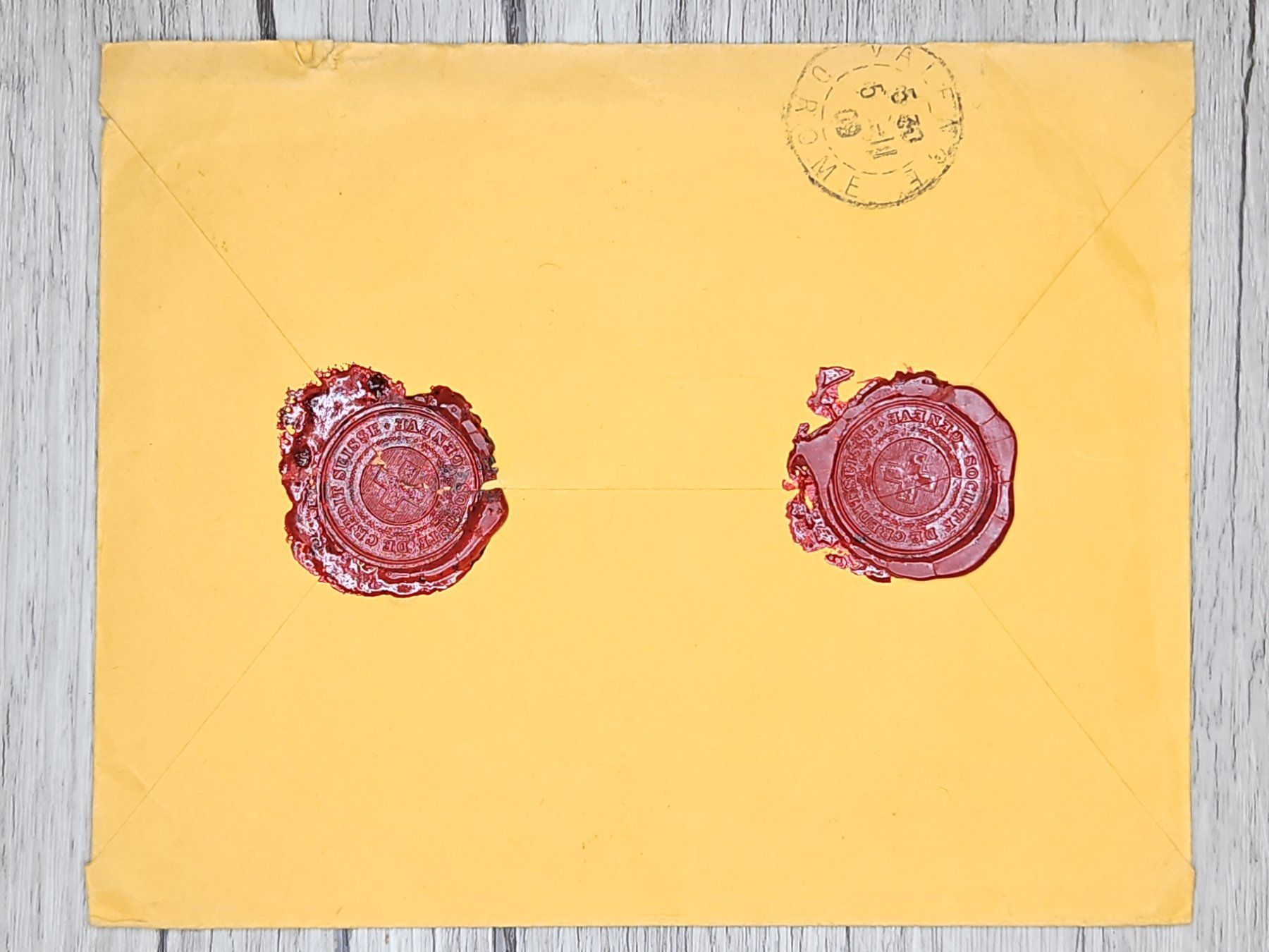 Tutti i francobolli: CL13 Enveloppe + Timbre Suisse 1909 – Usato da Cousset venduto da Patrick_Collections 1