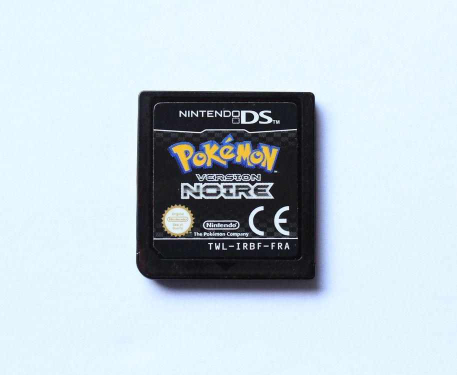 Pokémon Version Noire Sur Nintendo DS – Complet, Très Bon état, PEGI 3
