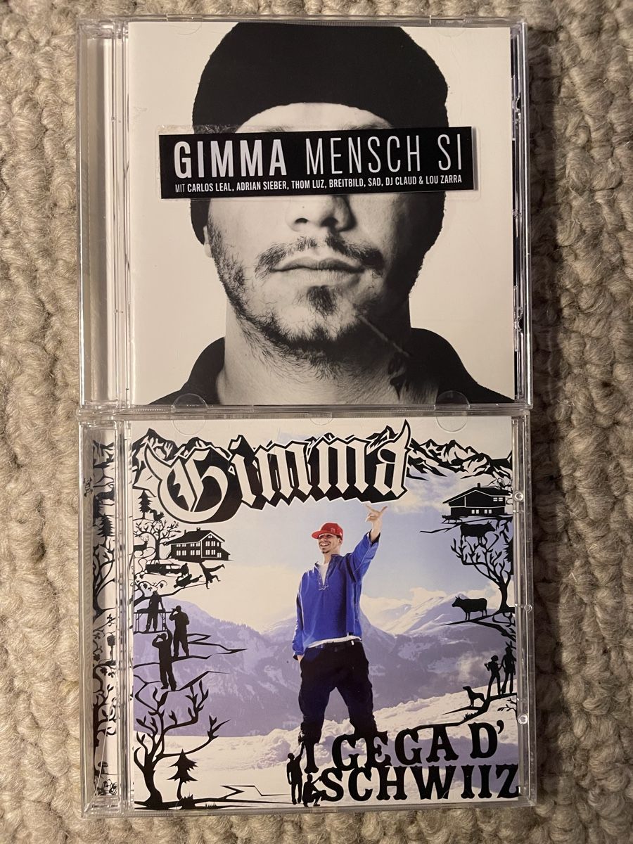 CDs: 2x Gimma – Neu (gemäss Beschreibung) aus Reinach AG von trigger7811