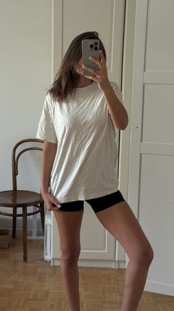 Sport Shirt beige Gr. XS von Nike