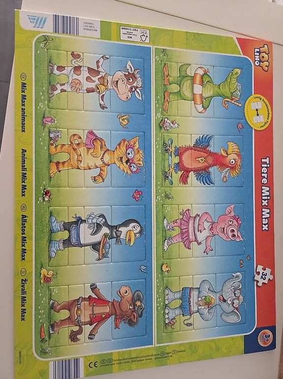 Puzzle: Mix Max Puzzle Tiere – Usato da Rotkreuz venduto da MASI17