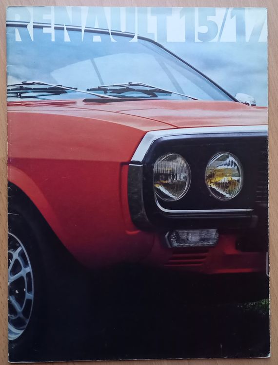 Prospekt Renault 15/17 von 1974 Kaufen auf Ricardo