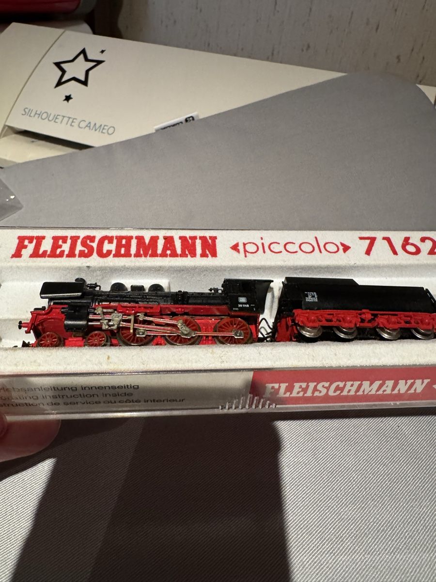 Fleischmann Modellini di ferrovie: Fleischmann Piccolo Dampflok 7162 - Top Zustand! – Nuovo (secondo la descrizione) da Reinach AG venduto da Niccis_Kreativwelt 1