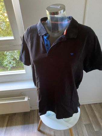 Tom Tailor Poloshirt schwarz Grösse L