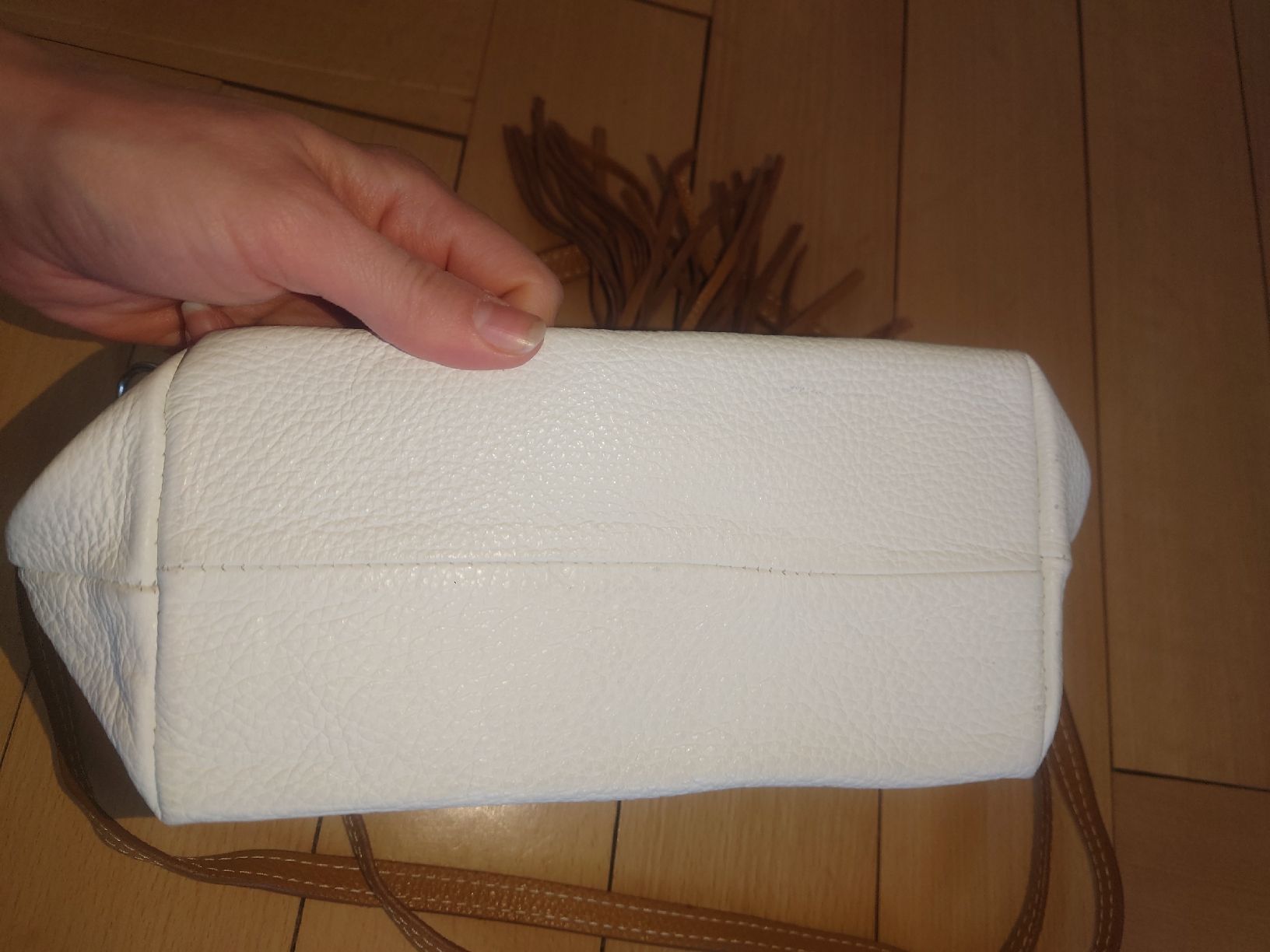Borse da donna: LEDER TASCHE FRANSEN -NEU – Nuovo (secondo la descrizione) da Baden venduto da agora_newgeneration 8