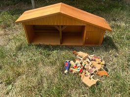 Holzspielzeug Bauernhof