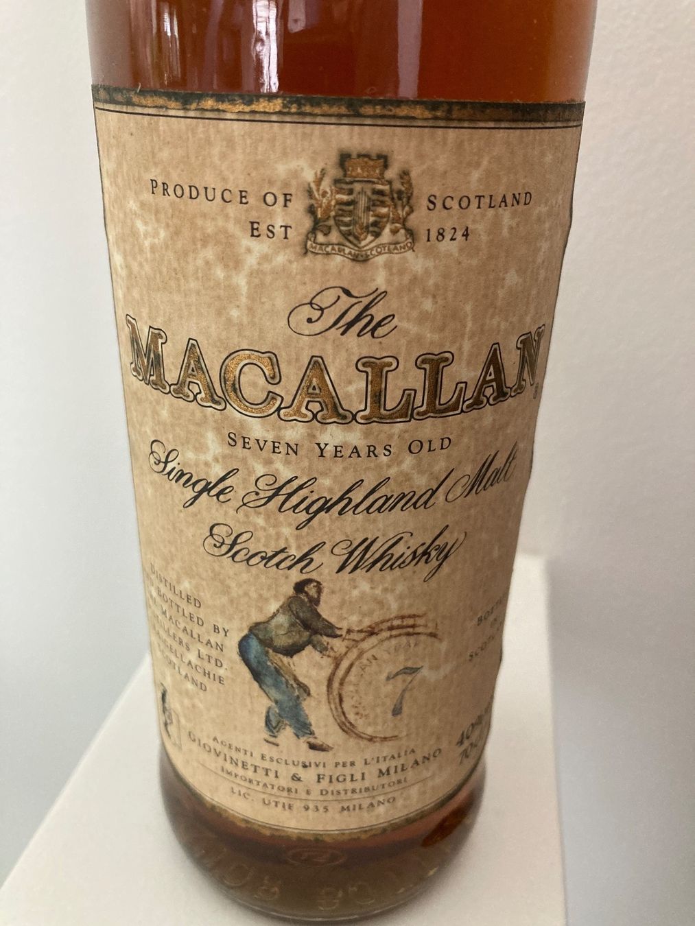 Macallan Bevande alcoliche: MACALLAN 7 years von ca 1990 – Nuovo (secondo la descrizione) da Roggwil BE venduto da Maui2000 1