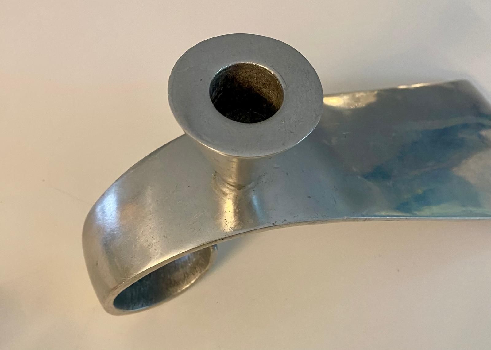 Portacandele: Vintage Kerzenständer aus Metall – Usato da Krauchthal venduto da MEWA01 1