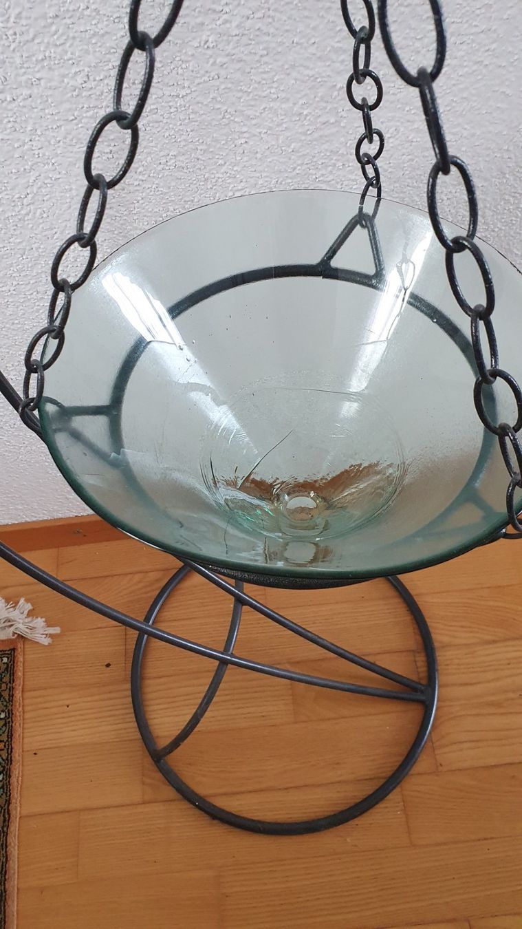 Altro per la casa: Pflanzenschale mit Metallständer – Usato da Meilen venduto da DodoSchubi 1