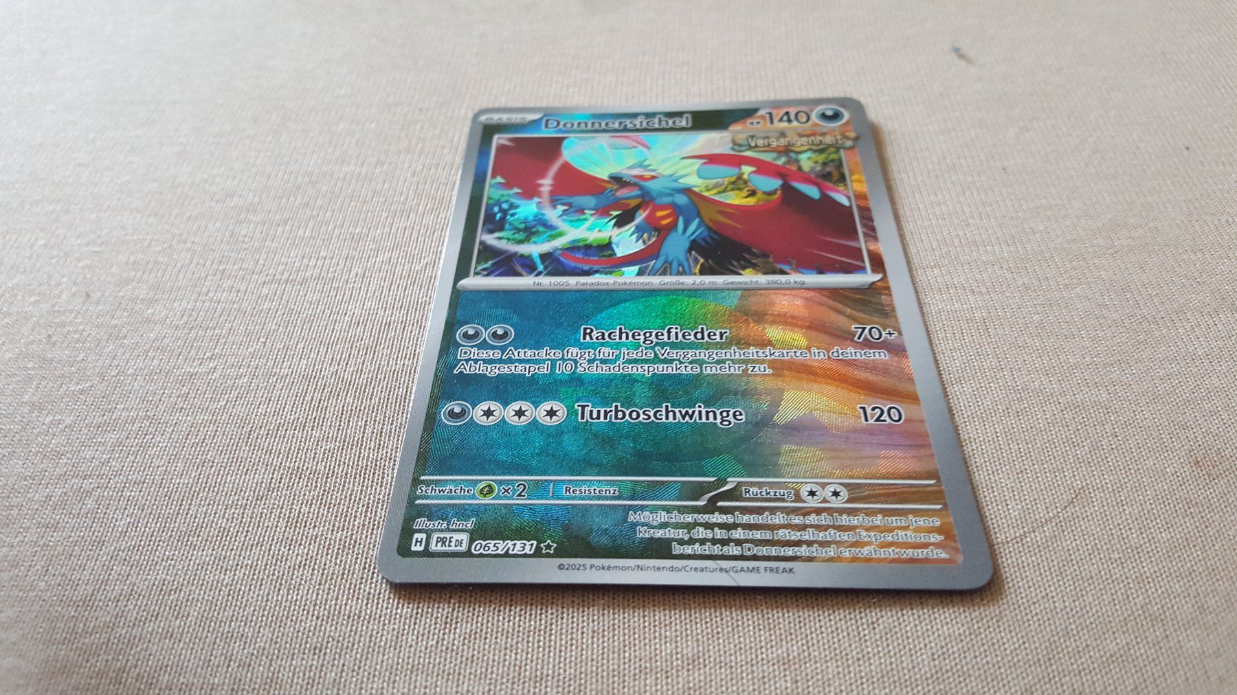 Pokémon Carte collezionabili: Pokemon Donnersichel pokeball reverse – Usato da Arni AG venduto da Belgarion