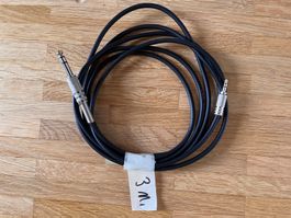 Mini-Jack Stereo to Jack Stereo 3 M.