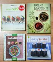 4 Kochbücher Japanisch kochen + Sushi