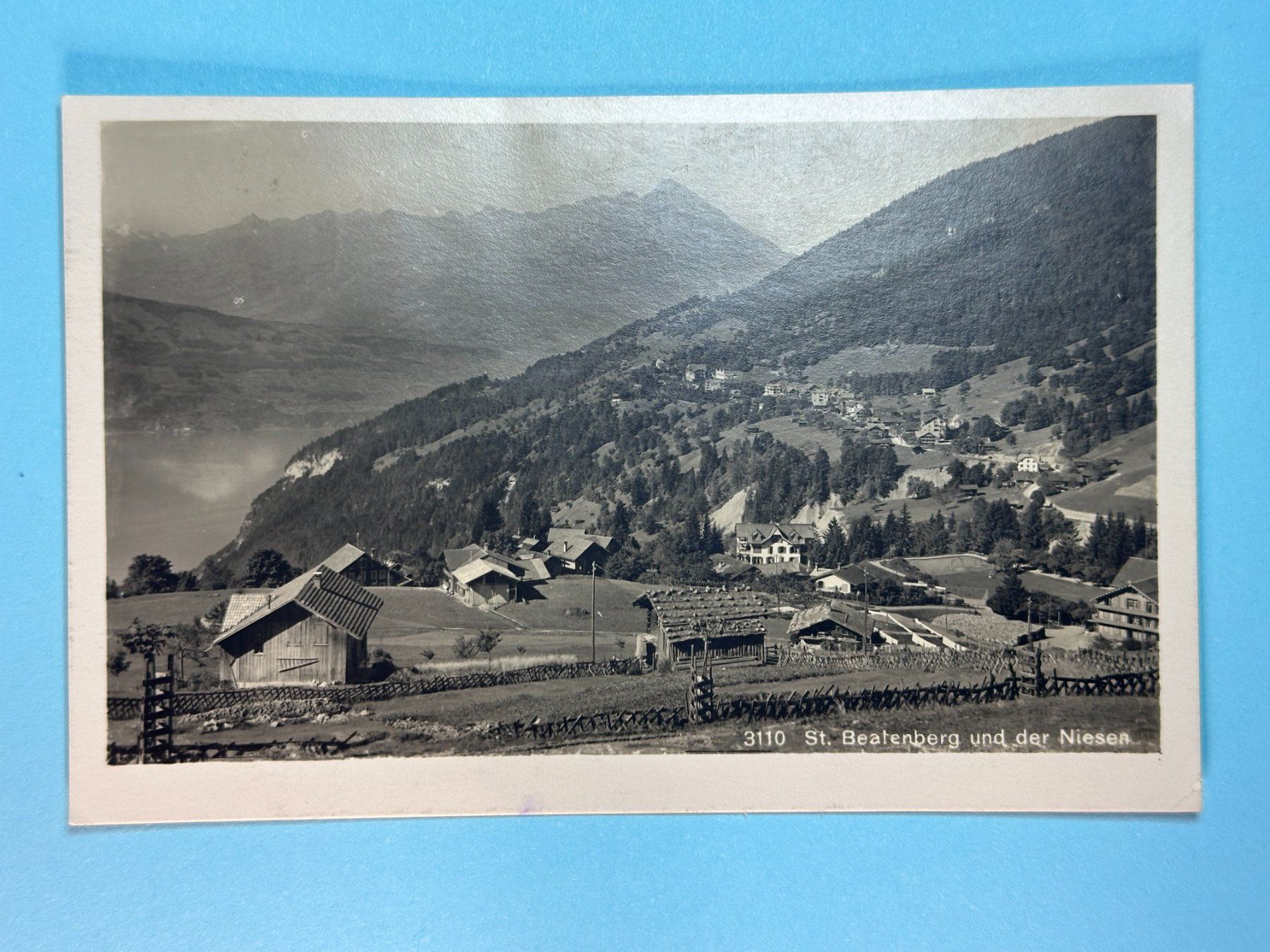 Cartoline postali: St. Beatenberg und der Niesen – Usato da Steg VS venduto da danwer74