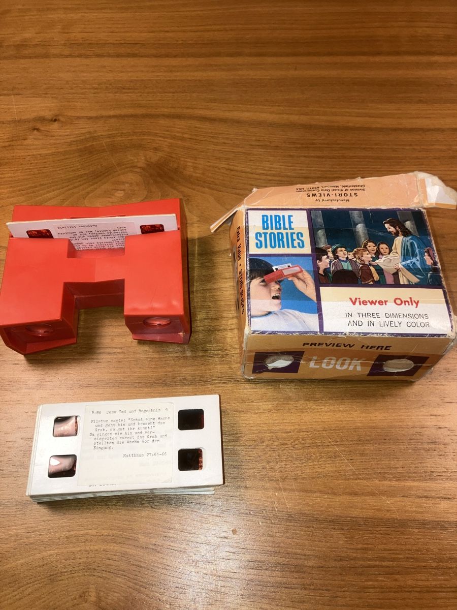 Album: Viewer only, Bibel Inhalt, ähnlich View Master – Usato da Neftenbach venduto da 889095