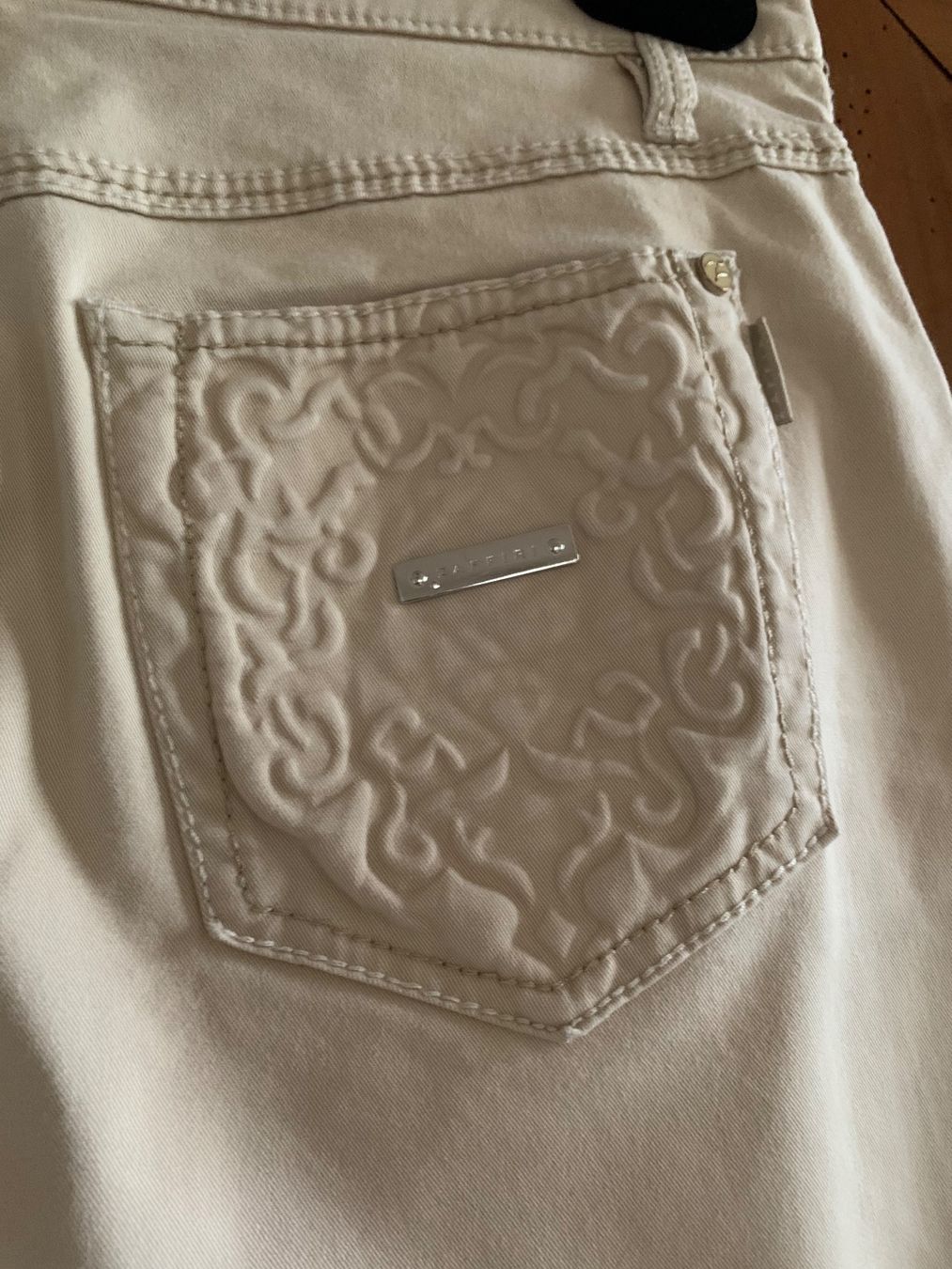 Pantaloni: ZAFFIRI Hose  Modell "LUCILLA"  Größe: 38 DE – Usato da Interlaken venduto da Bona55 2