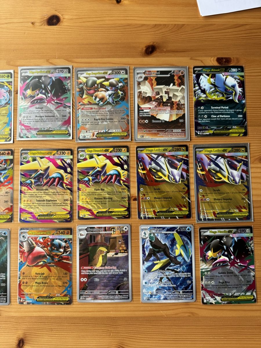 Pokémon Carte collezionabili: Mega Evolution Full Arts | Pokemon – Nuovo (secondo la descrizione) da Diepoldsau venduto da BS13 1