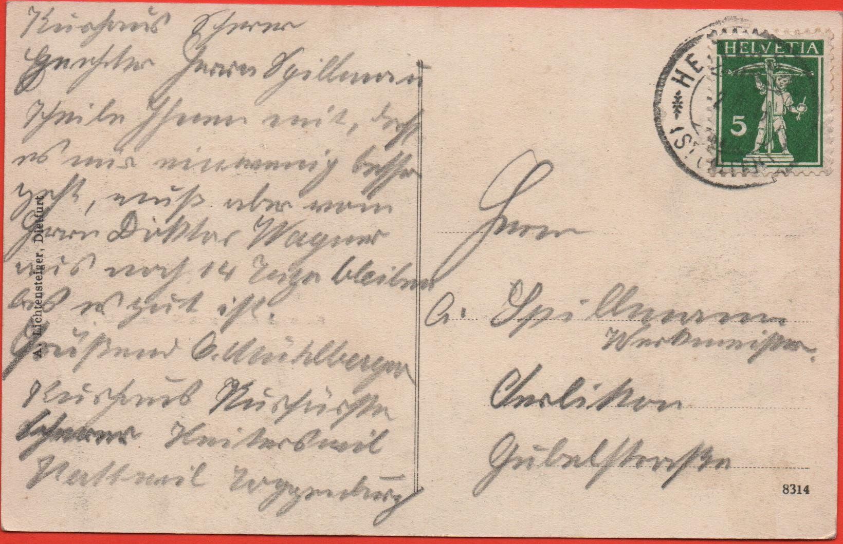 Cartoline postali: WATTWIL Kurhotel Kurfirsten – Usato da Jona venduto da philajona 1