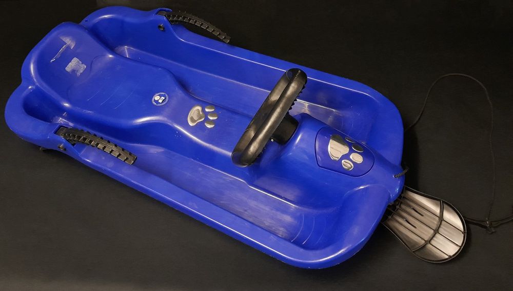 Alpengaudi Ski Bob 4036312 Blue One Size Sled Snow Sledge
